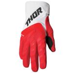 Gants cross Thor SPECTRUM RED WHITE ENFANT