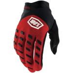 Gants enduro AIRMATIC CE ROUGE/NOIR 100