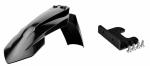 Garde boue Polisport restyl&eacute; noir avec adaptateur