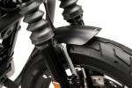 Garde boue Puig avant t&ocirc;le aluminium Noire