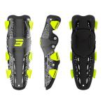 Genouillères Shot AIRFLOW ADULTE - BLACK NEON YELLOW 2023