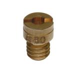 Gicleur P2R GICLEUR PRINCIPAL CARBU 4T GY6-139QMB 4mm P2R N&deg;105