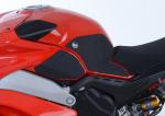 Grip de r&eacute;servoir R&G Racing Kit 4 pi&egrave;ces translucide