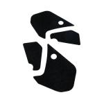 Grip de r&eacute;servoir R&G Racing Kit 4 pi&egrave;ces transparent