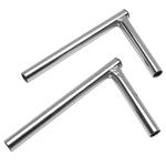 Guidon P2R EQUERRE 103 MVL ACIER CHROME DIAM 22 mm PAIRE
