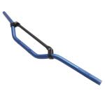 Guidon Replay 50 A BOITE CROSS ALU DIAM 22,2mm L810mm H105mm BARRE RENFORT BLEU