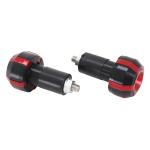 Guidon Replay EMBOUT ROLLER - ROUGE DIAM 17 mm PAIRE