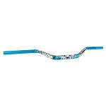 Guidon Stage 6 50 A BOITE CROSS ALU FATBAR DESIGN DIAM 28,6mm BLEU