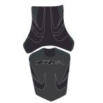 Housse de selle Bagster Spécial S Espace/Noir Lettres Noires