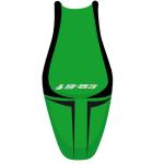 Housse de selle Bagster Sp&eacute;cial S Vert Nacr&eacute;/Noir/Lettres Noires