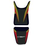 Housse de selle Bagster Sp&eacute;cial S Vert Olive/Noir