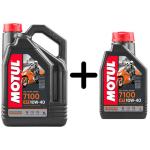 Huile moteur Motul 7100 10W40 4+1 L