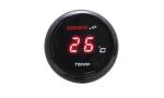 Indicateur de température Koso Compteur d'eau i-GEAR affichage rouge