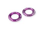 Insert Roulette Bras Oscillant Puig Jeu Anneaux en Aluminium Anodise Protection Violet