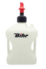 Jerrican Bihr Home Track homologué TÜV blanc 20L
