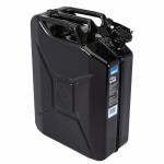 Jerrican Draper Bidon carburant en acier noir 20L