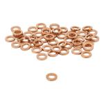 Joint de vidange Artein RONDELLE COPPER WASHERS CUIVRE PLAT DIAM 5x9 1,50 mm BLISTER 50 PIECES PRO SERIES