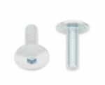 Kit Visserie Bolt Vis t&ecirc;te bomb&eacute;e plate M6x1x20mm 10 pi&egrave;ces