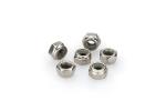 Kit Visserie Car&eacute;nage Puig En Aluminium Anodis&eacute; Argent Blister 6 &eacute;crou M6