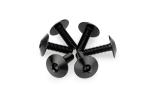 Kit Visserie Car&eacute;nage Puig En Aluminium Anodis&eacute; Bulles Noire 6 Vis M6x20 T&ecirc;te diam&egrave;tre 16,8mm