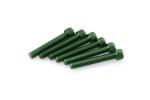 Kit Visserie Car&eacute;nage Puig En Aluminium Anodis&eacute; Vert Blister 6 vis allen M8x50mm