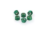 Kit Visserie Car&eacute;nage Puig En Aluminium Anodis&eacute; Vert Blister 6 &eacute;crou M5