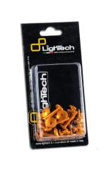 Kit Visserie Moto LighTech vis car&eacute;nage or alu 21 pi&egrave;ces