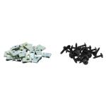 Kit Visserie Moto P2R AGRAFE CARROSSERIE - CARENAGE CAPOTAGE DIAM 4mm VIS 4x14 mm
