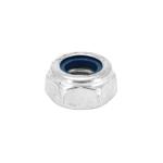 Kit Visserie Moto P2R ECROU 6 PANS NYLSTOP - FREIN M10 ACIER ZINGUE
