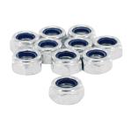 Kit Visserie Moto P2R ECROU 6 PANS NYLSTOP - FREIN M12 x 1,75 ACIER ZINGUE