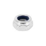 Kit Visserie Moto P2R ECROU 6 PANS NYLSTOP - FREIN M8 ACIER ZINGUE