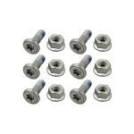 Kit Visserie Moto TT RFX de couronne Race M8 x 25mm - 6 pi&egrave;ces