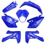 Kit car&eacute;nage P2R CARROSSERIE-CARENAGE 50 A BOITE ADAPTABLE RIEJU 50 MRT 2009+2021, MRT ENDURO 2009+2021, MRT PRO 2009+2021, MRT SM 2009+2021 BLEU