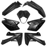 Kit car&eacute;nage P2R CARROSSERIE-CARENAGE 50 A BOITE ADAPTABLE RIEJU 50 MRT 2009+2021, MRT ENDURO 2009+2021, MRT PRO 2009+2021, MRT SM 2009+2021 NOIR