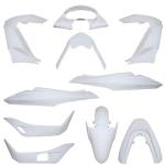 Kit carénage P2R blanc brillant (11 pièces) maxi-scooter