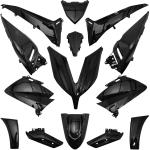 Kit carénage P2R noir brillant (14 pièces) maxi-scooter