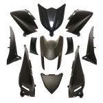 Kit carénage P2R noir mat (11 pièces) maxi-scooter