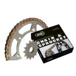 Kit chaine AFAM 520 Type Acier premium
