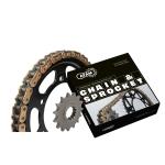 Kit chaine AFAM 525 Type Acier Premium