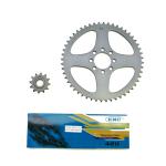 Kit chaine P2R 12x52 ALESAGE 44mm DEMULTIPLICATION ORIGINE