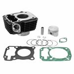 Kit cylindre-piston P2R CYLINDRE MOTO ADAPTABLE HONDA 125 CBF, CB-F 2008+2016-ORCAL-MACBOR-MASAI-ARCHIVE 4T (ALESAGE 52.4mm-AXE PISTON 13mm) -P2R-