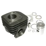 Kit cylindre-piston P2R CYLINDRE SCOOT ADAPTABLE KYMCO 50 DINK 2T, TOP BOY 2T, VITALITY 2T, VITALITY FR 2012+ (ADMISSION DANS CARTER) (AXE DE PISTON DIA