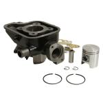 Kit cylindre-piston P2R CYLINDRE SCOOT ADAPTABLE PEUGEOT 50 LUDIX BLASTER, SPEEDFIGHT 3, JET FORCE -P2R FONTE PREMIUM-