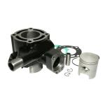 Kit cylindre-piston P2R CYLINDRE SCOOT ADAPTABLE PEUGEOT 50 SPEEDFIGHT 3, SPEEDFIGHT 4 2T LIQUIDE -P2R FONTE-