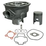 Kit cylindre-piston P2R CYLINDRE SCOOT ADAPTABLE PIAGGIO 50 NRG 2000+-GILERA 50 RUNNER 2000+, DNA-APRILIA 50 SR LIQUIDE-DERBI 50 GP1 2000+ -P2R FONTE AV