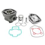 Kit cylindre-piston P2R HAUT MOTEUR SCOOT ADAPTABLE PIAGGIO 50 NRG-GILERA 50 RUNNER, DNA-APRILIA 50 SR LIQUIDE-DERBI 50 GP1 2000+ -ALU NIKASIL P2R-