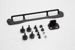 Kit de fixation Bagagerie SW-MOTECH Pour platine Shad sur ADVENTURE-RACK - Noir