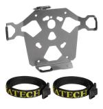 Kit de fixation Bagagerie Touratech Jerrican 3L sur ZEGA Mundo Pro - Argent