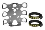 Kit de fixation Bagagerie Touratech accessoires divers sur ZEGA Mundo Pro - Argent