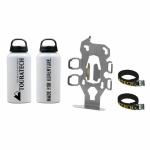 Kit de fixation Bagagerie Touratech double gourdes incluses sur ZEGA Pro2